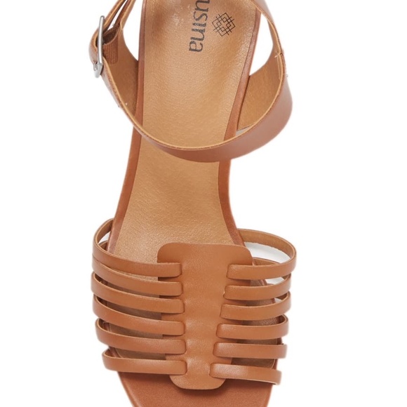 NEW SUSINA Terra Wedge Sandal GLADIATOR SHOE 7.5 - Picture 5 of 5